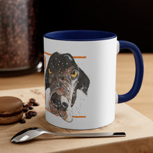 Load image into Gallery viewer, Certified dog rescuer - Accent Coffee Mug, 11oz