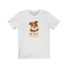 Load image into Gallery viewer, Dog lover, cat tolerator - Unisex Jersey Short Sleeve Tee