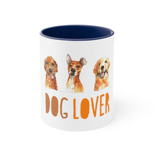 Load image into Gallery viewer, Dog lover - Accent Coffee Mug, 11oz