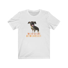 Load image into Gallery viewer, You can't buy love but you can rescue it II - Unisex Jersey Short Sleeve Tee