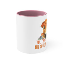 Load image into Gallery viewer, You can't buy love but you can rescue it - Accent Coffee Mug, 11oz