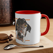 Load image into Gallery viewer, Certified dog rescuer - Accent Coffee Mug, 11oz
