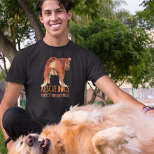 Load image into Gallery viewer, Rescue dogs, perfect from any angle - Unisex Jersey Short Sleeve Tee