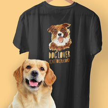 Load image into Gallery viewer, Dog lover, cat tolerator - Unisex Jersey Short Sleeve Tee