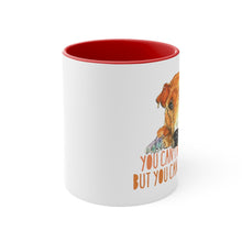 Load image into Gallery viewer, You can't buy love but you can rescue it - Accent Coffee Mug, 11oz