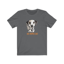 Load image into Gallery viewer, Dalmatian Anti-depressant Unisex Jersey Short Sleeve Tee