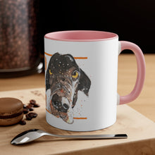 Load image into Gallery viewer, Certified dog rescuer - Accent Coffee Mug, 11oz