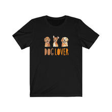 Load image into Gallery viewer, Dog lover - Unisex Jersey Short Sleeve Tee