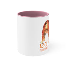 Load image into Gallery viewer, Rescue dogs, perfect from any angle - Accent Coffee Mug, 11oz