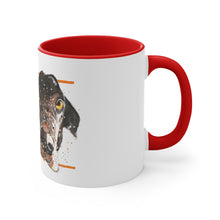 Load image into Gallery viewer, Certified dog rescuer - Accent Coffee Mug, 11oz
